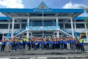Pelindo Regional 4 Gelar Media Port Visit di Pelabuhan Bitung dan Terminal Peti Kemas