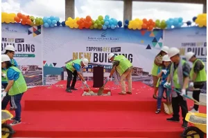 Wujudkan Cita-cita Ciputra, Sekolah Citra Kasih Manado Lakukan Topping Off Gedung Baru