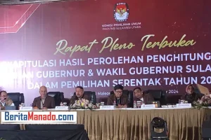 Yulius Selvanus-Victor Mailangkay dan Elly Lasut-Hanny Pajouw Saling Kejar Suara di Pleno Tingkat Provinsi