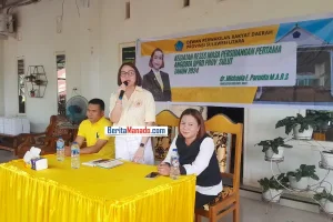 Gelar Reses di Tawaang, Michaela Paruntu Janji Kawal Aspirasi Masyarakat