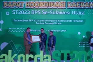 Pemkab Minsel Raih Indeks Pembangunan Statistik Kategori Baik dari BPS