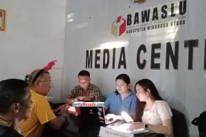 Tim JGKWL Laporkan Peggy Mekel ke Bawaslu Minut, Yakin Aduan Diproses