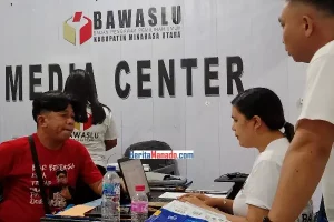 Tim JGKWL Laporkan Informasi Hoaks yang Rugikan Joune Ganda ke Bawaslu Minut, Segera Lanjut ke Polres