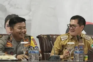 Rapat dengan  Forkopimda, Joune Ganda Pastikan Kenyamanan Warga Merayakan Natal
