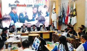 KPU Kota Manado Gelar Rapat Pleno Terbuka Rekapitulasi Hasil Pilkada 2024