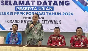 Buka Seleksi Kompetensi PPPK, Sekda Micler Lakat Sebut Hal Penting ini