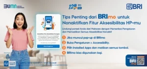 Cara Mudah Menonaktifkan Aksesibilitas di Smartphone, Akses BRImo Jadi Makin Nyaman dan Terlindungi