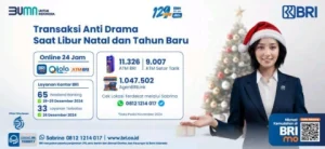 Tips Transaksi Lancar selama Libur Natal 2024 dengan Layanan BRI