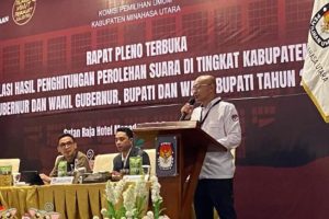 KPU Minut Apresiasi  TNI/Polri, Kejaksaan Hingga Pengadilan Negeri Atas Terjaganya Situasi Kondusif Selama Pilkada