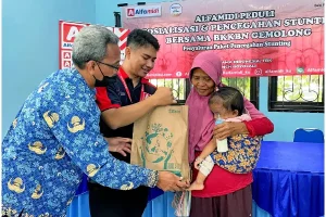 Alfamidi Salurkan 32.000 Telur untuk Bantu Ratusan Anak Lawan Stunting