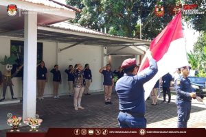 KPU Minahasa Utara Gelar Rapat Koordinasi Persiapan Pengamanan Debat Publik Pertama