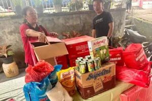 Meski Dilanda Musibah Pribadi, Billy Lombok Tetap Kerahkan Bantuan Korban Bencana di Minsel
