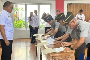 Kalapas Amurang Teken Pakta Integritas dan Perjanjian Kinerja Tahun 2025