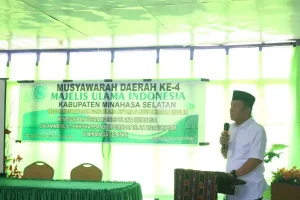 Buka Kegiatan Musda ke-IV MUI Minsel, Bupati Franky Wongkar Pesan Hal Ini