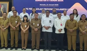 Pemkot Manado Terima LHP Semester II 2024 dari BPK RI Sulut