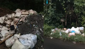 Jalan Pandu-Pengadilan Terpadu Jadi TPA, Pemerintah Kecamatan Mapanget Didesak Atasi Masalah Sampah Tersebut