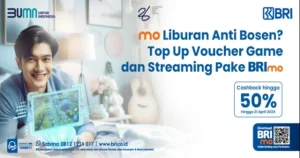 Promo Akhir Tahun BRImo, Diskon 50 Persen Top Up Voucher Games dan Streaming