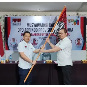Terpilih Aklamasi, Robert Najoan Pimpin Aprindo Sulut Gantikan Andy Sumual