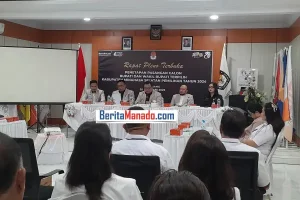 KPU Tetapkan Franky Wongkar dan Theodorus Kawatu Pemenangan Pilkada Minsel