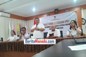 KPU Minsel Gelar FGD untuk Penyusunan Laporan Evaluasi Pemilihan Tahun 2024