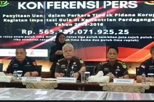 Kejagung Sita Rp565 M yang Diduga Hasil Korupsi Importasi Gula