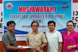 Nando Adam Pimpin PJBM, Wadah Jurnalis Membangun Minut