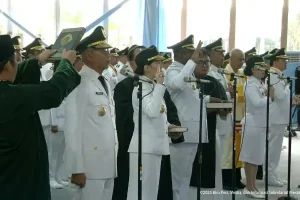 Andrei Angouw Wakili Konghucu, Berikut Enam Kepala Daerah Perwakilan Semua Agama yang Dilantik Simbolis Presiden Prabowo