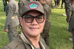 Gagah dengan Seragam Coklat, Joune Ganda Ikut Apel, Siap Jalani Orientasi di Akmil Magelang