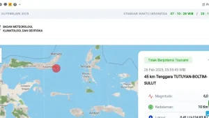 Gempa Magnitudo 6,0 Bikin Warga Manado Kaget