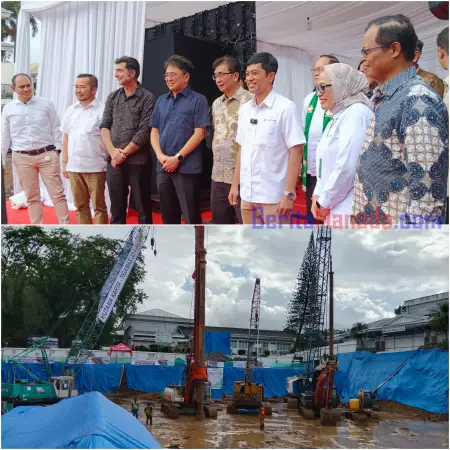 Groundbreaking Gedung Pusat Kanker RS Kandou Manado: Hadiah Istimewa bagi Masyarakat Sulut