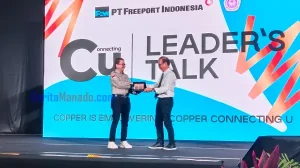 Leader’s Talk PT Freeport Indonesia di Unsrat Manado, Tony Wenas Bagikan Tips Sukses kepada Mahasiswa