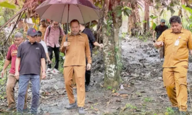 Tinjau Pembenahan TPU di Kelurahan Pandu, Wawali Richard Sualang Sebut Hal ini