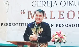 Hadiri Peresmian Gereja Oikumene “Maleosan” di Pengadilan Terpadu, Sekda Micler Lakat: Ini Adalah Miniatur Dari Keberagaman