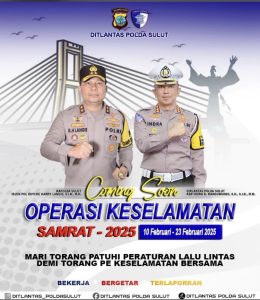 Tekan Angka Kecelakaan Saat Berkendara, Ditlantas Polda Sulut Bakal Intensifkan Patroli Preventif Pada Ops Samrat 2025