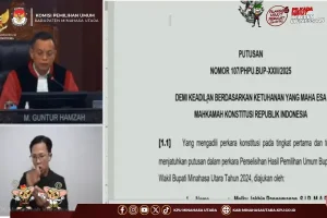 Mahkamah Konstitusi Kabulkan Jawaban KPU Minahasa Utara