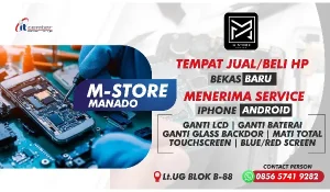 M-Store Manado Destinasi Utama untuk Perbaikan dan Jual Beli iPhone serta Android