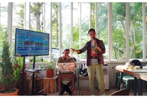 Media Gathering PGE Area Lahendong Makin Bermakna dengan Kelas Visual Storytelling