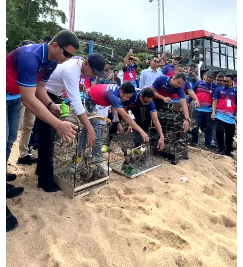 Pelepasliaran Penyu dan Burung Maleo, Wujud Kepedulian Lingkungan Pertamina Patra Niaga Sulawesi