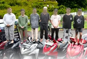 Meresahkan Warga saat Bulan Ramadhan, Polisi Bubarkan Balap Liar di Mapanget