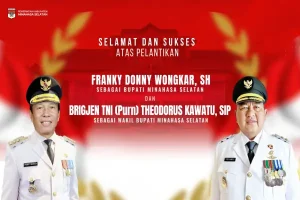 Bupati dan Wakil Bupati Minsel Terpilih Resmi Dilantik Presiden Prabowo Subianto
