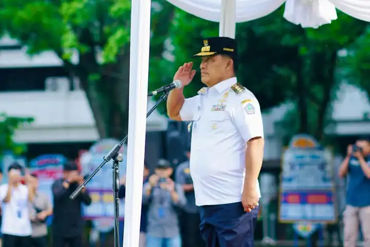 Di Apel Perdana, Yulius Selvanus Ingatkan ASN Soal Integritas