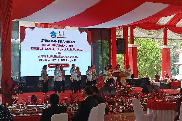 Syukuran Pelantikan, Joune Ganda: Saya Milik Semua Warga dan Partai Politik