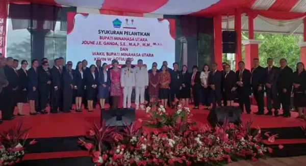 Syukuran Pelantikan, Joune Ganda: Saya Milik Semua Warga dan Partai Politik