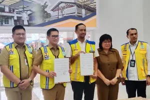 Joune Ganda – Kevin Lotulung Tunaikan Janji Kampanye, Minut Punya Pasar Modern