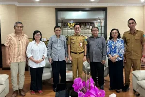 Kepelsus Lansia KGPM Audiensi ke Bupati Joune Ganda, Bahas Perayaan Paskah