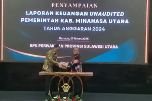 Pemkab Minut Serahkan LKPD ke BPK Tepat Waktu, Joune Ganda Targetkan WTP Lagi