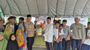 Ramadhan Berkah! Polres Bitung Santuni Anak Pesantren Hidayahtullah