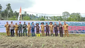 Dukung Astacita Prabowo, Jaksa di Sulut Sulap Lahan Kosong jadi Kebun Pangan