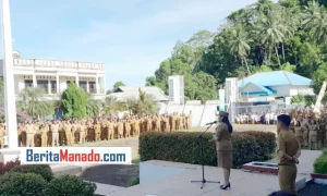 Pimpin Apel Perdana, Bupati Chyntia Kalangit: Jika Masih Ada Agenda Lain yang Tidak Sejalan, Mari Satukan Semua