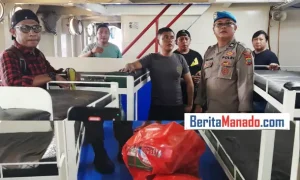 Polsek Pelabuhan Manado Amankan 48 Liter Cap Tikus Lewat Operasi Rutin